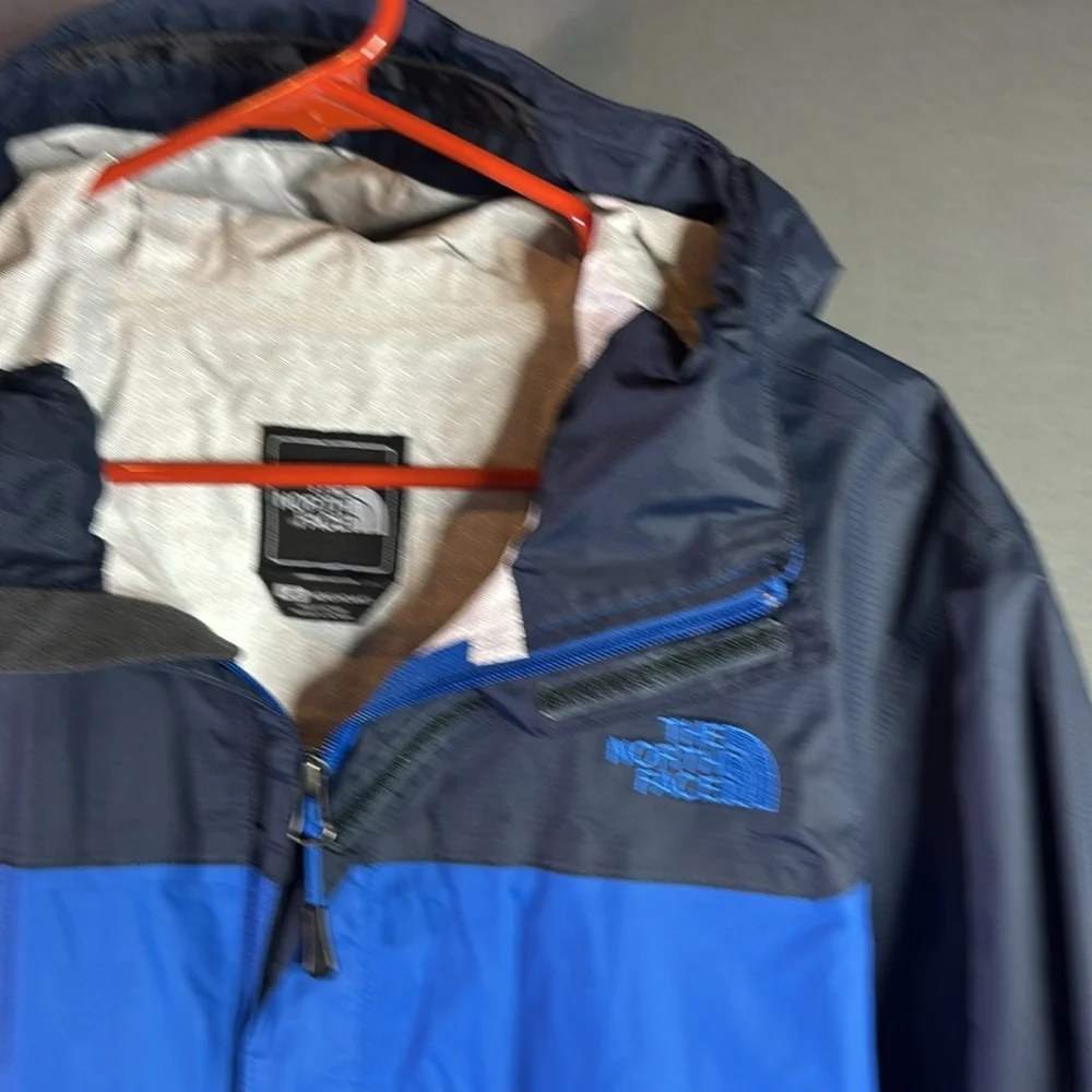The North Face Men's Blue and Black Jacket size large - Picture 2 of 9